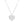FX0916 925 Sterling Silver Sweety Heart Pendant Necklace