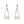 FE1475 925 Sterling Silver Freshwater Pearl Teardrop Stud Earring