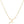 FX0542 925 Sterling Silver Letter Pendant Necklace