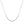 FX0445 925 Sterling Silver Eleven Zircon Bezel Necklace