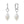 FE1699 925 Sterling Silver Freshwater Pearl Earring