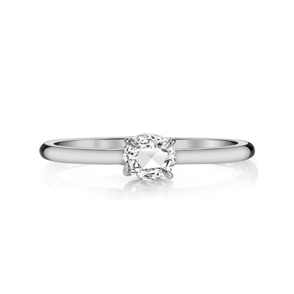 FJ0389 925 Sterling Silver Oval Cubic Zircon Ring