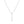 FX0874 925 Sterling Silver Marquis Shinning Cubic Zirconia Necklaces