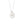 RHX1009 925 Sterling Silver Oval Tulip Mother Of Pearl Pendant Necklace