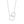 FX0845 Frehwater Pearl Interlock Circle Necklace