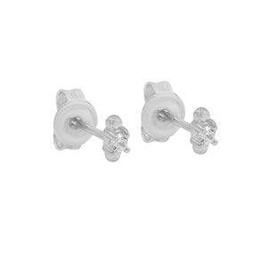FE1392 925 Sterling Silver Light Stud Earrings