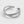 FJ0148 925 Sterling Silver X Shape Ring