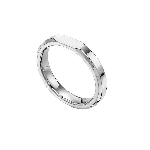 FJ0773 925 Sterling Silver Wedding Band Finger Ring