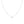 FX0837 925 Sterling Silver Firefly Zirconia Pendant Necklace