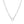 FX0902 925 Sterling Silver Mixed Link Chain Charm Round Push Clasp Necklace