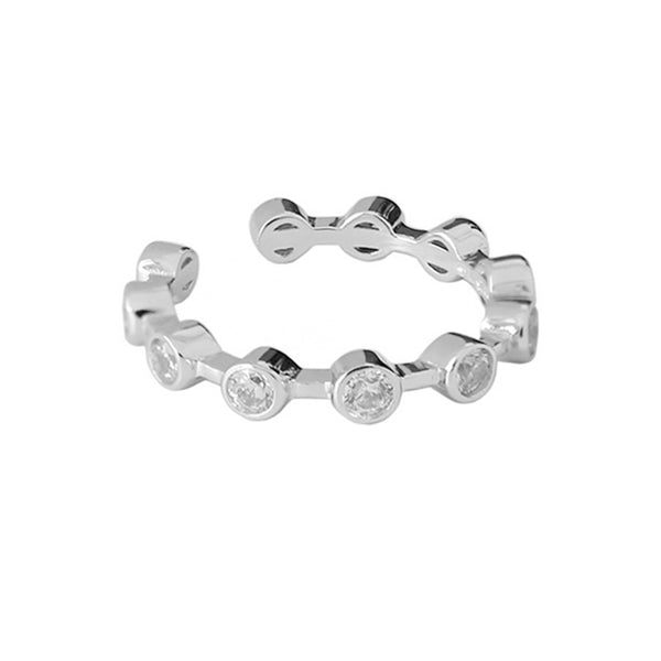 RHJ1064 Bezel Round CZ Ring