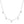FX0415 925 Sterling Silver Zircon Pendant Necklace