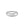 FJ0501 925 Sterling Silver Zirconia Dome Band Ring