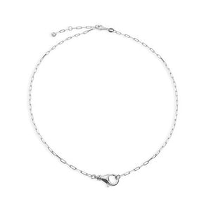 FX0430 925 Sterling Silver Classic Lock Necklace