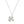 FX0320 925 Sterling Silver Clover Pendant Necklace
