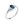 FJ0470 925 Sterling Silver Vintage Oval Cut Ring