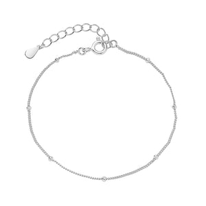 FS0106 925 Sterling Silver Spheres Bracelet