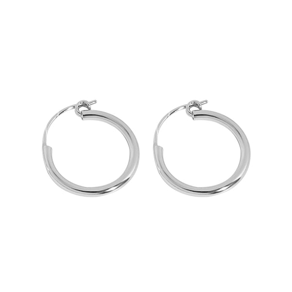 S925 RHE1008 Hoop Earring