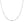 FX0559 925 Sterling Silver Diamond Spaced Choker Necklace