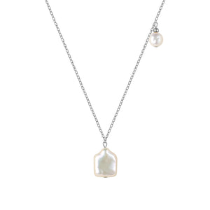 FX0684 925 Sterling Silver Freshwater Pearl Necklaces