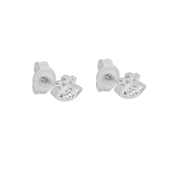 FE1393 S925 Mini Zircon Stud Earrings