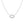 FX0664 925 Sterling Silver CZ Freshwater Pearl  Eye Pendant Necklace