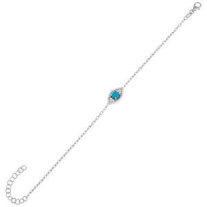 FS0228 Turquoise Eye Bracelet