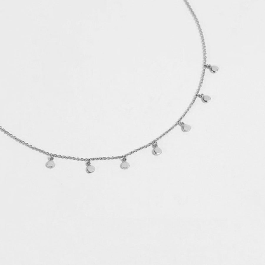 FX0181 925 Sterling Silver Beaded Necklace