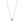 FX0855 925 Sterling Silver High Grade Cubic Zirconia Neclace