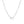 FX0899 925 Sterling Silver Paperclip Link Chain Carabiner Necklace