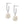 FE0942 925 Sterling Silver Pearl Drop Earrings