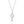 FX0339 925 Sterling Silver Key Pendant Necklace