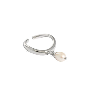 RHJ1031 925 Sterling Silver Freshwater Pearl Open Ring