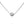 FX0640 925 Sterling Silver Beaded Charm CZ Necklace