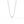 FX0441 925 Sterling Silver Fashion Zircon Choker Necklace