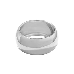 FJ0506 925 Sterling Silver Band Wide Ring