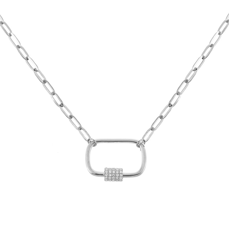 FX0228 925 Sterling Silver Gold Chain Necklace
