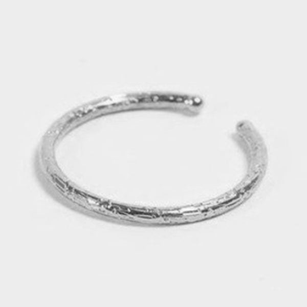 FJ0139 925 Sterling Silver Simple Open Ring