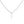 FX0361 925 Sterling Silver Mini Pearl Pendant Necklace