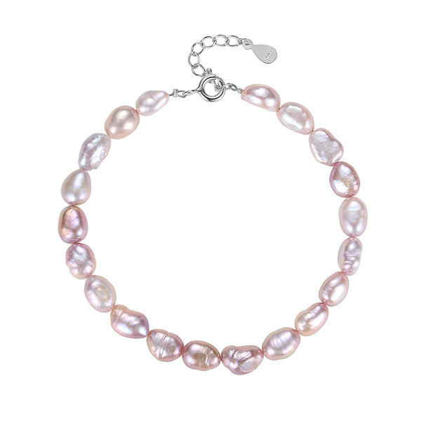 FS0253 925 Sterling Silver Freshwater Pearl Bracelets