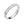 FJ0454 925 Sterling Silver Bold Half Diamond Baguette Ring