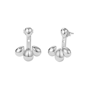 FE1867 925 Sterling Silver Waterdrop Stud Earring