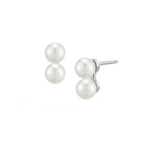 FE1468 925 Sterling Silver Freshwater Pearl Earring For Women