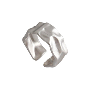 RHJ1023 925 Sterling Silver Trendy Open Ring
