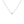 FX0404 925 Sterling Silver Zircon Charm Necklace