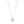 FX0316 925 Sterling Silver Mini Lock Pendant  Necklace