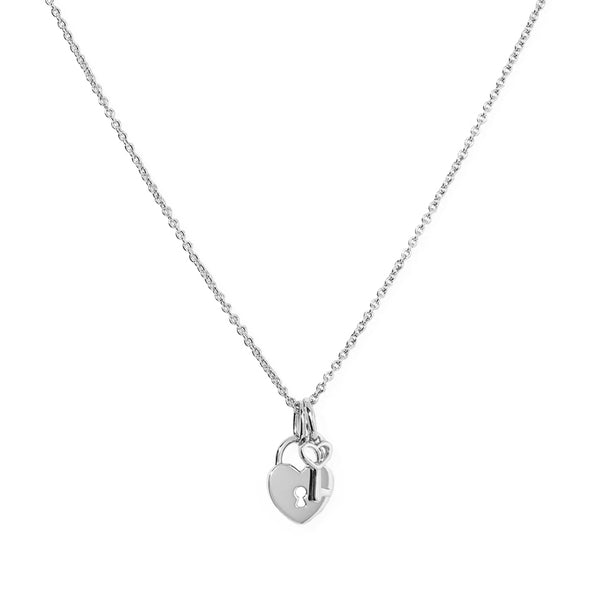 FX0460 925 Sterling Silver Joy Heart Pendant Necklace