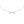 FX0234 925 Sterling Silver Irregular Shape Necklace