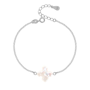 FS0234 925 Sterling Silver Natural Pearl Bracelets