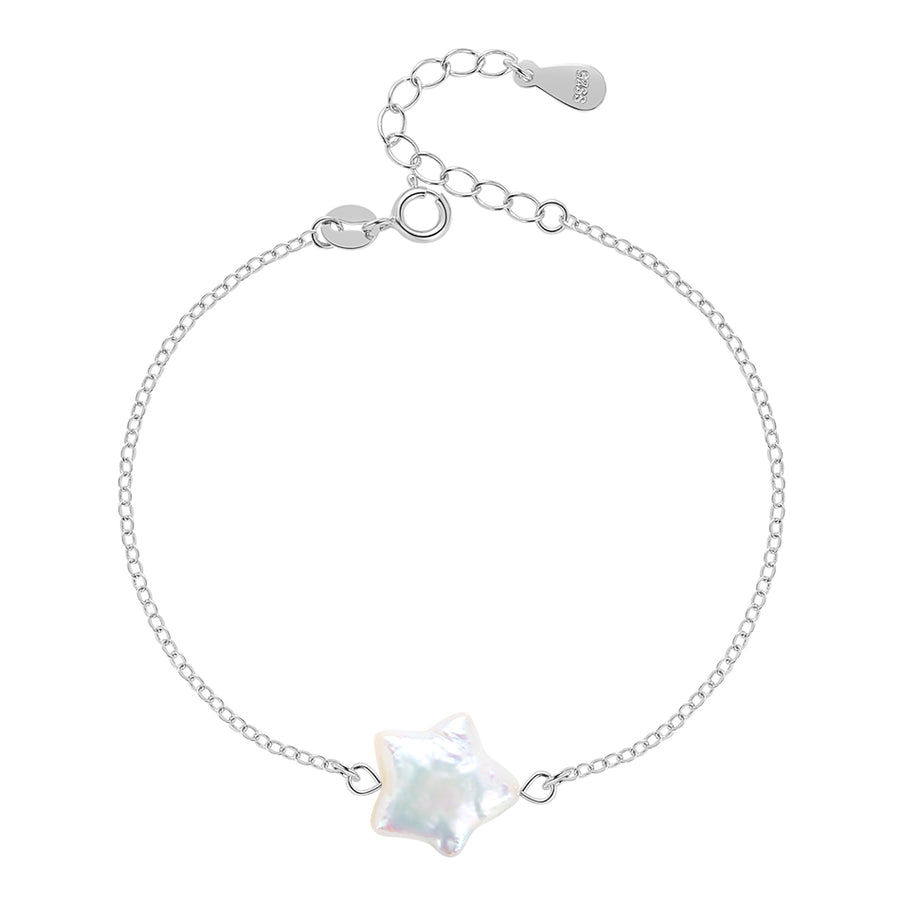 FS0233 925 Sterling Silver Freshwater Pearl Bracelets